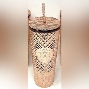 Rose Gold Starbucks Tumbler